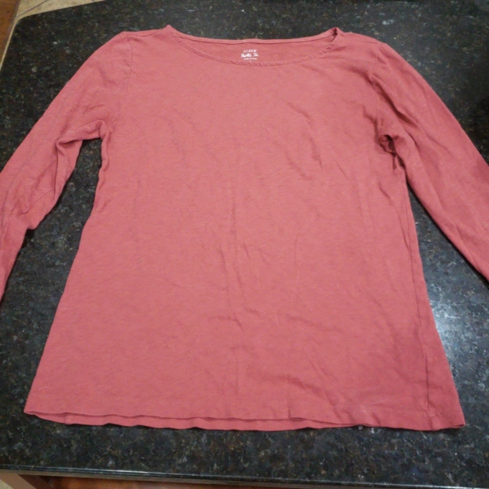 JCrew long sleeve cotton t
